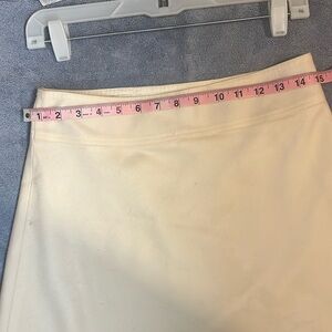 Cream women’s skirt